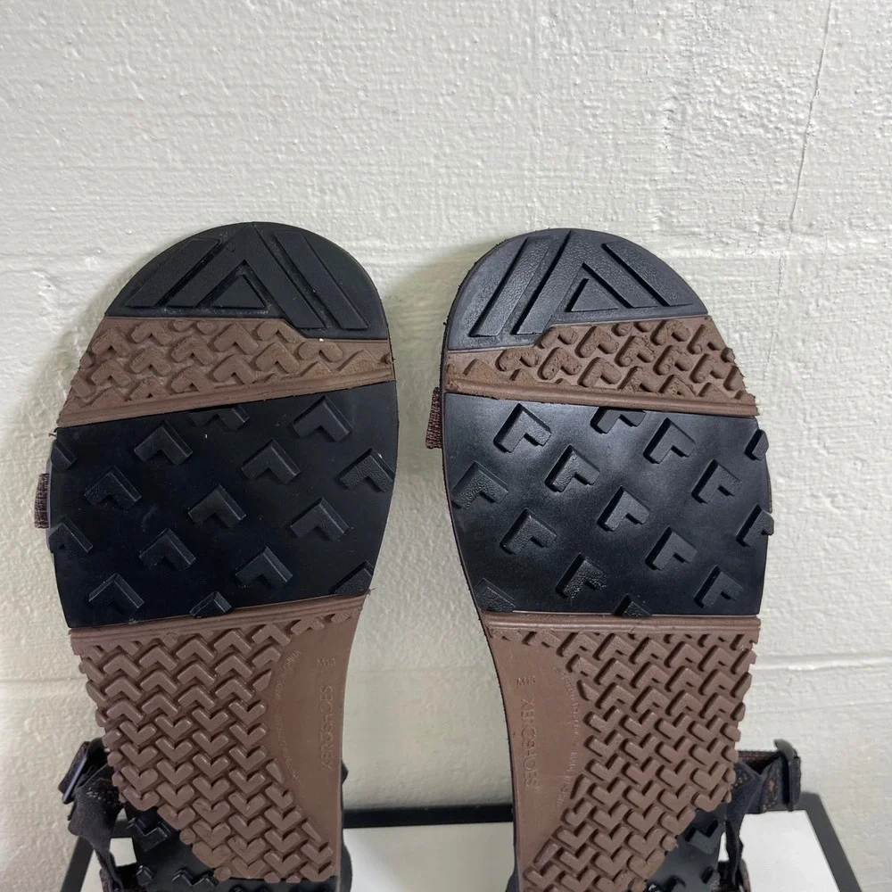 Xero Shoes Z-Trail EV Strappy Minimalist Barefoot Brown Hiking Sandals Men's 13